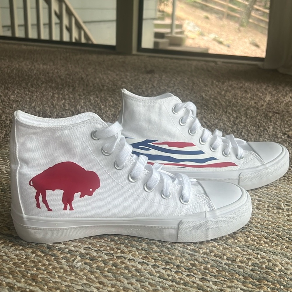 Buffalo Bills high top sneakers